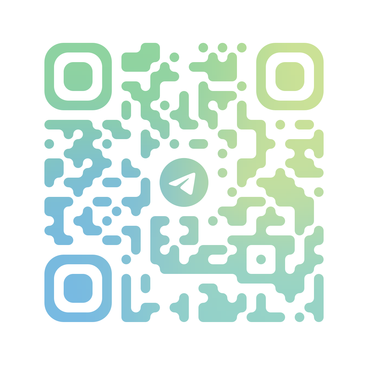 Scan to join feedback group/channel